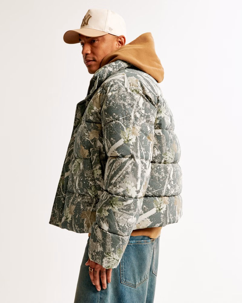 JAMES | GEWATTEERDE CAMO JAS