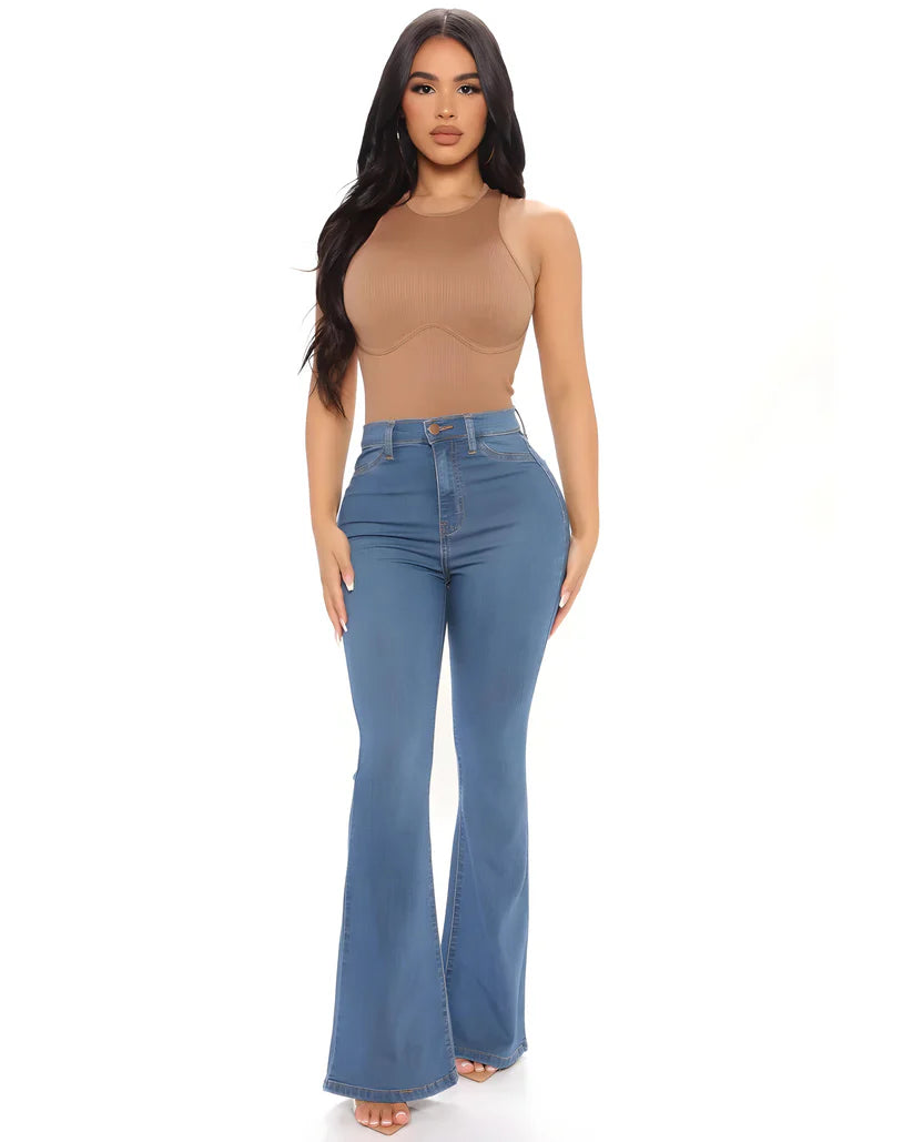 PRE-ORDER | FLARED BBL JEANS